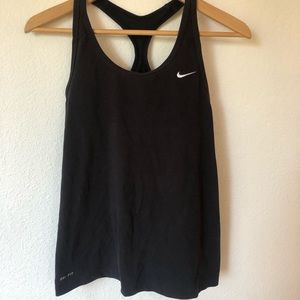 Nike dri-fit tank with built in sports bra